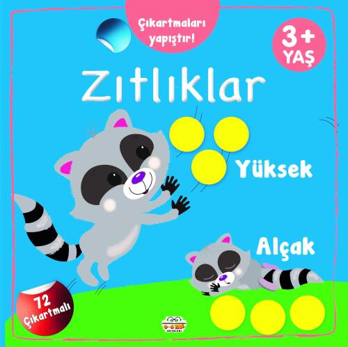 Çıkartmaları Yapıştır-Zıtlıklar (Yüksek-Alçak) - 1