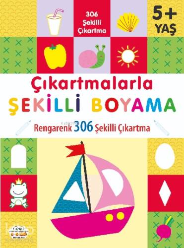 Çıkartmalarla Şekilli Boyama 5 Yaş Üstü - 1