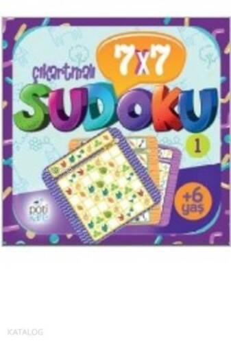 Çıkartmalı 7x7 Sudoku - 1