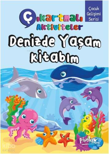 Çıkartmalı Aktiviteler Denizde Yaşam Kitabım - 1