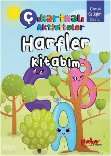 Çıkartmalı Aktiviteler Harfler Kitabım - 1