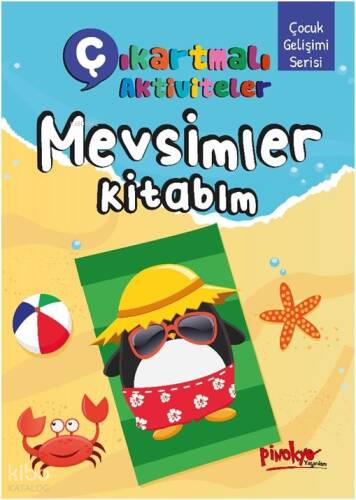 Çıkartmalı Aktiviteler Mevsimler Kitabım - 1