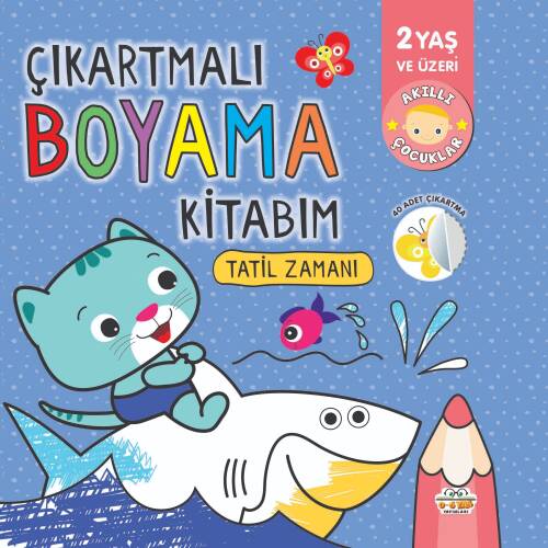 Çıkartmalı Boyama Kitabım- Tatil Zamanı - 1