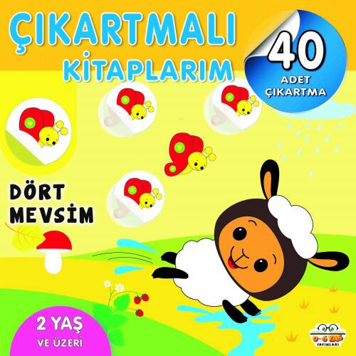 Çıkartmalı Kitaplarım-Dört Mevsim - 1