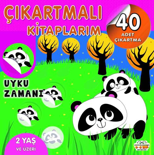 Çıkartmalı Kitaplarım-Uyku Zamanı - 1