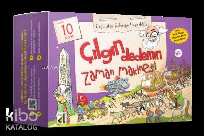 Çılgın Dedemin Zaman Makinesi 2;Geçmişten Geleceğe Uygarlıklar (10 Kitap Takım) - 1