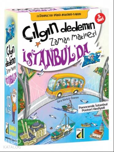 Çılgın Dedemin Zaman Makinesi İstanbul'da (10 Kitap Takım) - 1