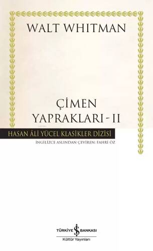 Çimen Yaprakları - II (Ciltli) - 1