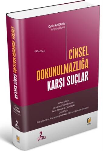 Cinsel Dokunulmazlığa Karşı Suçlar - 1