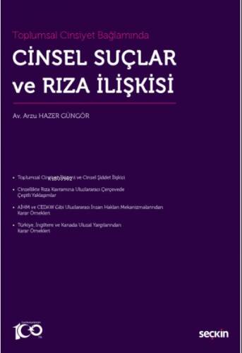 Cinsel Suçlar ve Rıza İlişkisi - 1