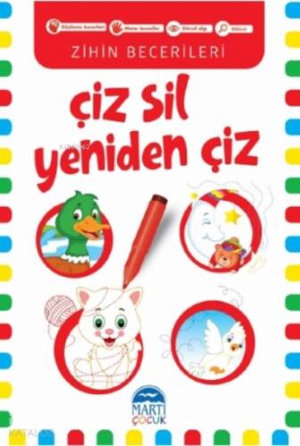 Çiz-Sil, Yeniden Çiz - Kırmızı - 1