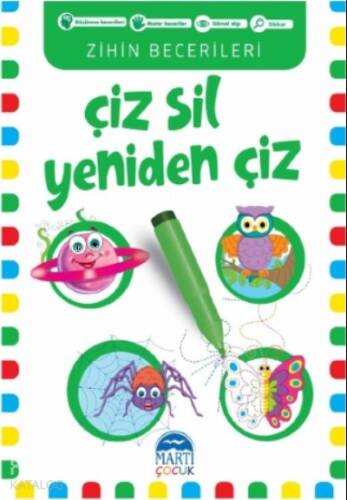 Çiz-Sil, Yeniden Çiz - Yeşil - 1