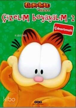 Çizelim Boyayalım 2 - Garfield ile Arkadaşları (çıkartmalı) - 1