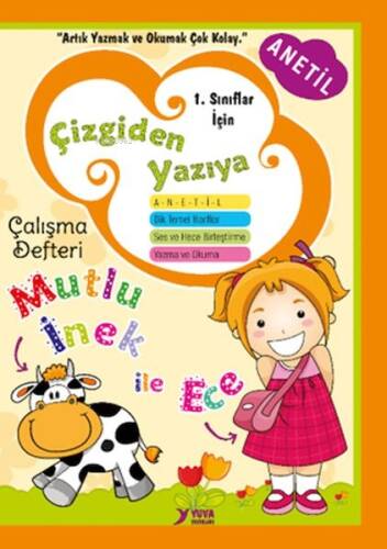 Çizgiden Yazıya Çalışma Defteri-Dik Temel Harflerle - 1