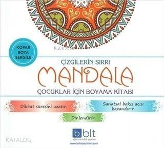 Çizgilerin Sırrı - Mandala Çocuklar İçin Boyama Kitabı - 1