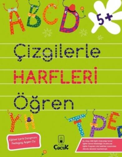 Çizgilerle Harfleri Öğren - 5+ Yaş - 1