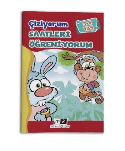 Çiziyorum Saatleri Öğreniyorum 3-5 yaş - 1