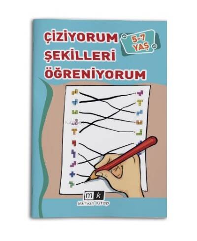 Çiziyorum Şekilleri Öğreniyorum 5-7 Yaş - 1