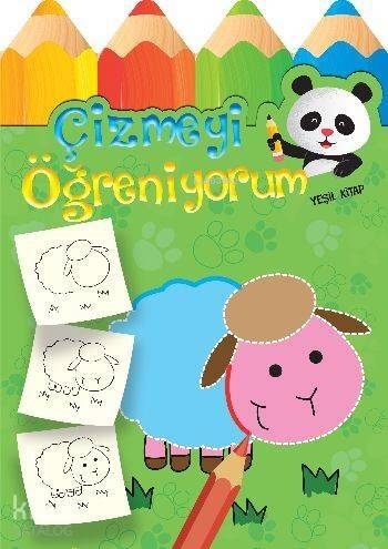 Çizmeyi Öğreniyorum Yeşil Kitap - 1