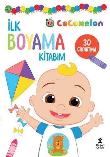 Cocomelon - İlk Boyama Kitabım - 30 Çıkartma - 1