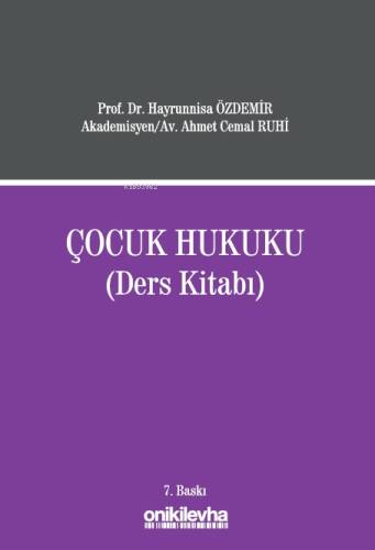 Çocuk Hukuku;Ders Kitabı - 1