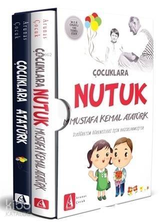 Çocuklar İçin Atatürk Kutulu Set (2 Kitap Takım) - 1