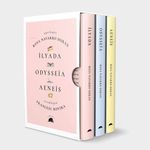 Çocuklar İçin Destanlar İlyada Odysseia Aeneis 3 Kitap Takım - 1