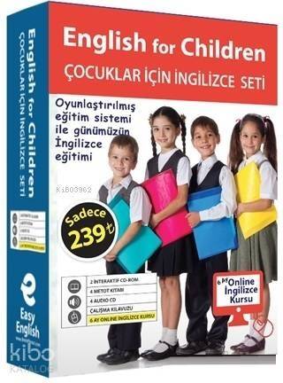 Çocuklar için İngilizce Seti - 1