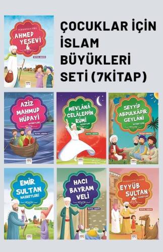 Çocuklar İçin İslam Büyükleri Seti (7 Kitap) - 1