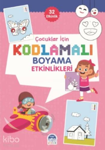 Çocuklar İçin Kodlama Etkinlikleri – Pembe – 32 Etkinlik - 1