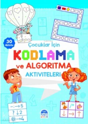 Çocuklar İçin Kodlama ve Algoritma Aktiviteleri - Mavi - 1