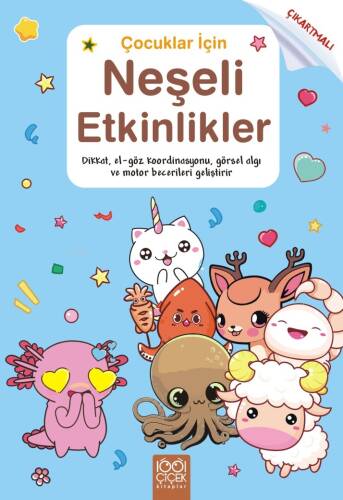 Çocuklar için Neşeli Etkinlikler- Çıkartmalı - 1