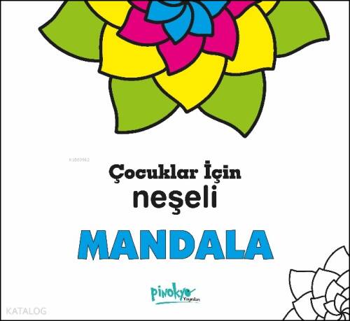 Çocuklar İçin Neşeli Mandala - 1