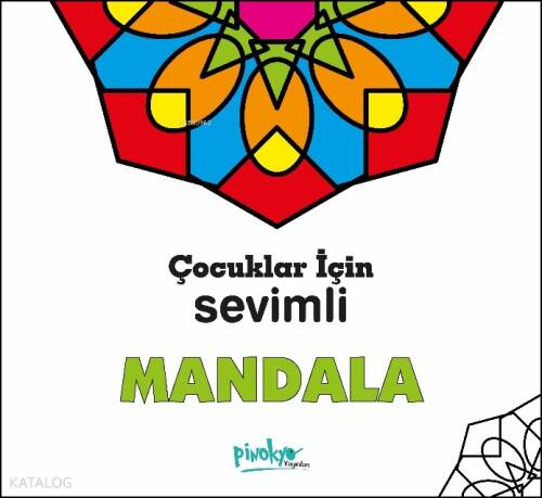 Çocuklar İçin Sevimli Mandala - 1