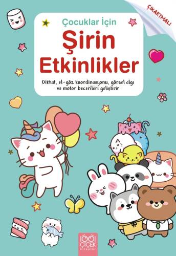 Çocuklar için Şirin Etkinlikler - Çıkartmalı - 1