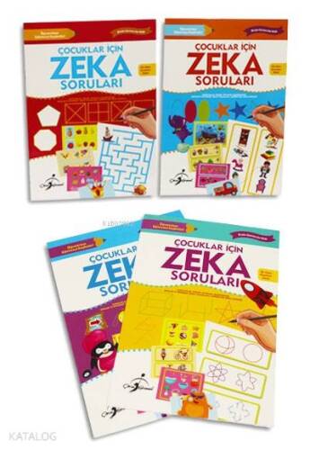 Çocuklar İçin Zeka Soruları - 4 Kitap - 1