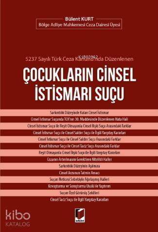 Çocukların Cinsel İstismarı Suçu - 1