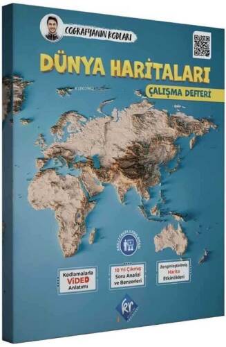 Coğrafyanın Kodları Dünya Haritaları Çalışma Defteri Güncellenmiş - 1