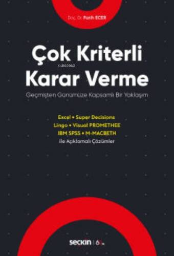 Çok Kriterli Karar Verme - 1