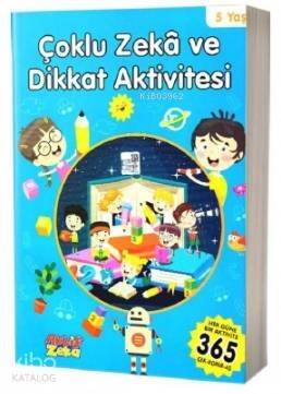 Çoklu Zeka ve Dikkat Aktivitesi 5 Yaş - Mavi Kitap - 1