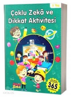 Çoklu Zeka ve Dikkat Aktivitesi 5 Yaş - Yeşil Kitap - 1