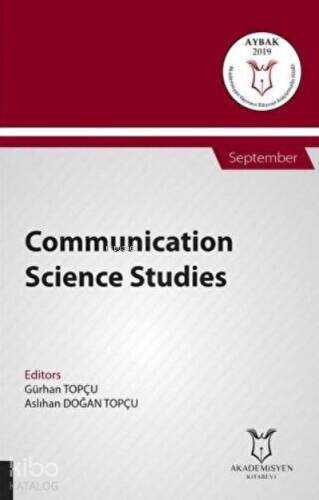 Communication Science Studies;(Aybak 2019 Eylül) - 1