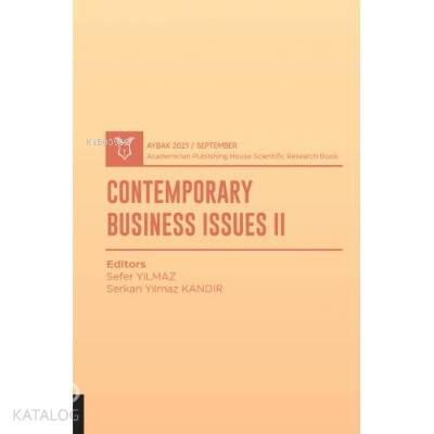 Contemporary Business Issues II - 1