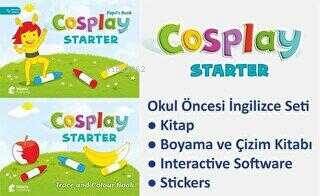 Cosplay Starter Mini Flashcards - Okul Öncesi İngilizce Mini Kelime Kartları 40 Adet - 1