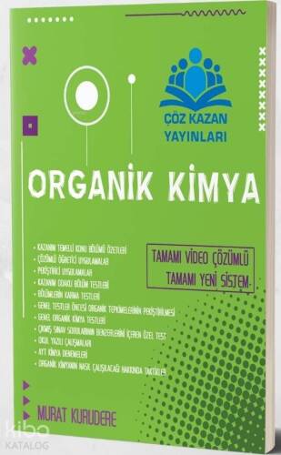 Çöz Kazan Yayınları AYT Organik Kimya Çöz Kazan - 1