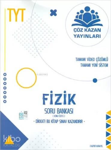 Çöz Kazan Yayınları TYT Fizik Konu Özetli Soru Bankası Çöz Kazan - 1