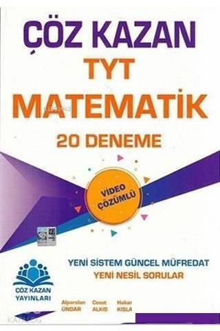 Çöz Kazan Yayınları TYT Matematik 20 Deneme Çöz Kazan - 1