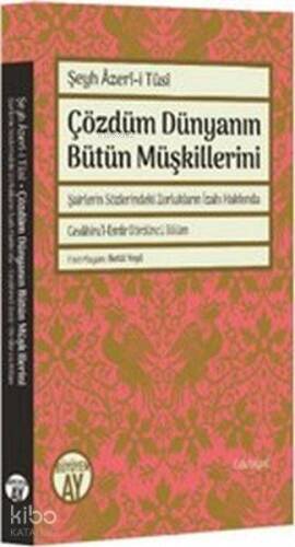 Çözdüm Dünyanın Bütün Müşkillerini - 1