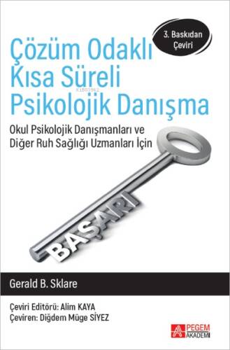 Çözüm Odaklı Kısa Süreli Psikolojik Danışma - 1