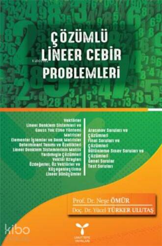 Çözümlü Lineer Cebir Problemleri - 1